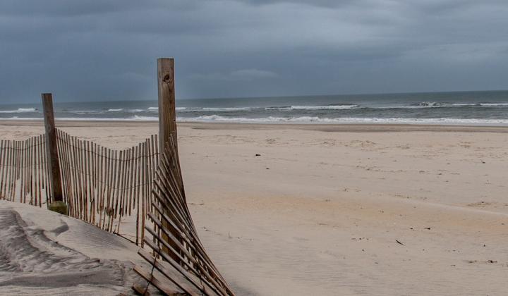 rainy outer banks