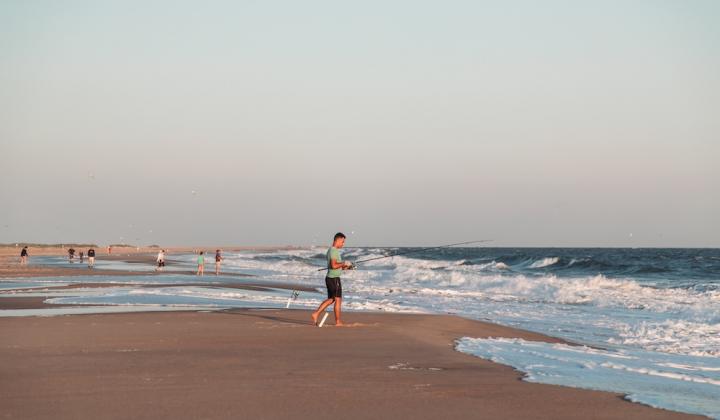 surf fishing outer banks