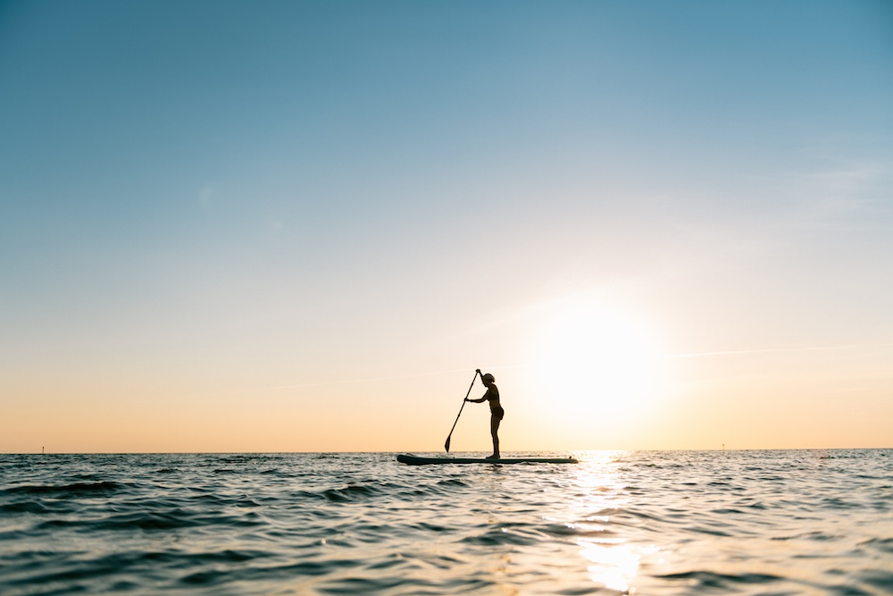 paddleboarding OBX